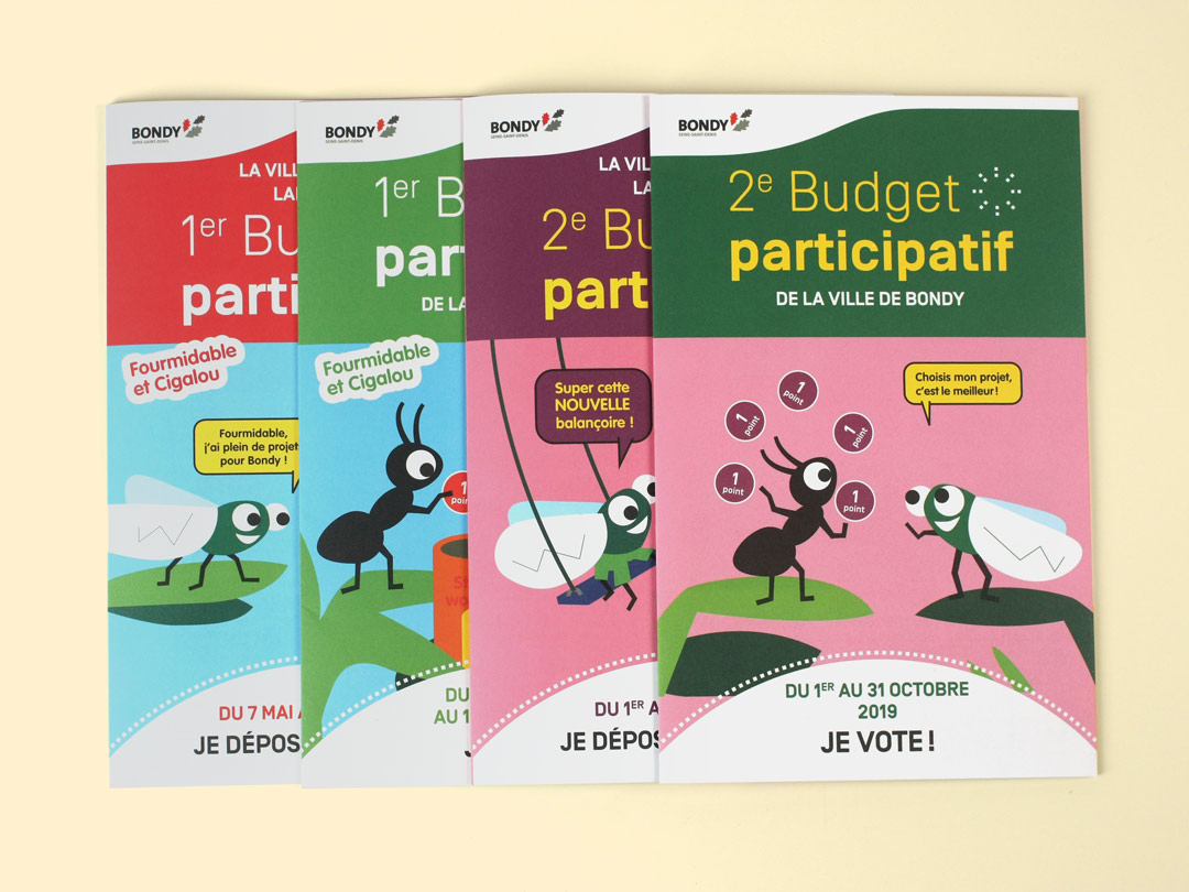 Dépliants Budget participatif