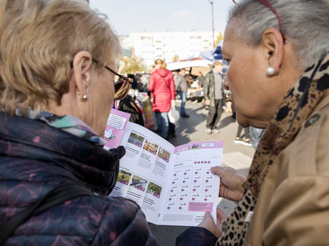 Dépliants Budget participatif