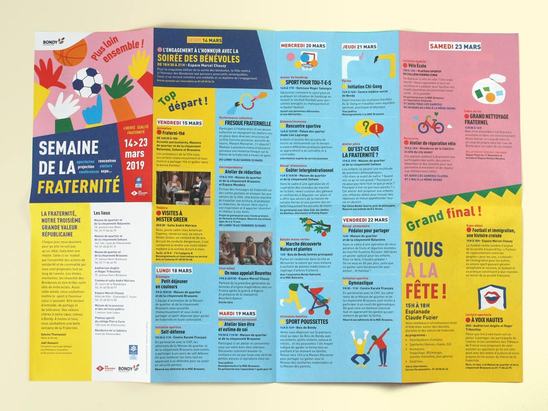 Semaine de la fraternité - zoom sur le programme