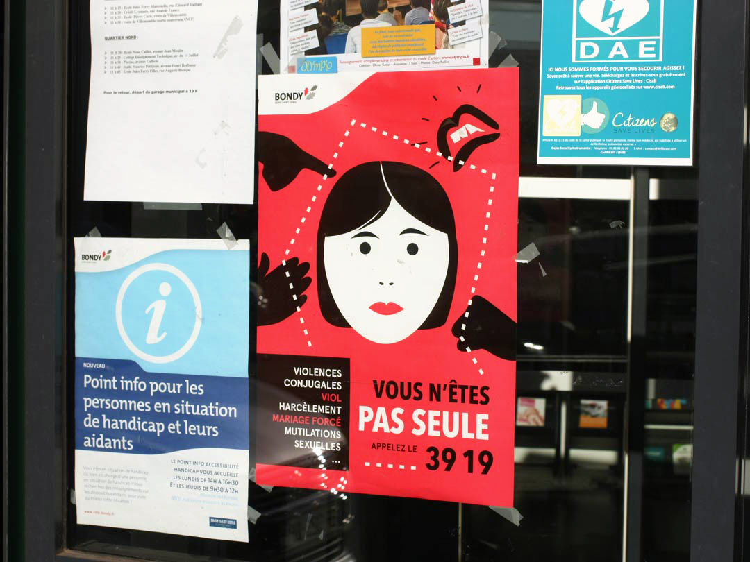 Affiche sur les violences conjugales